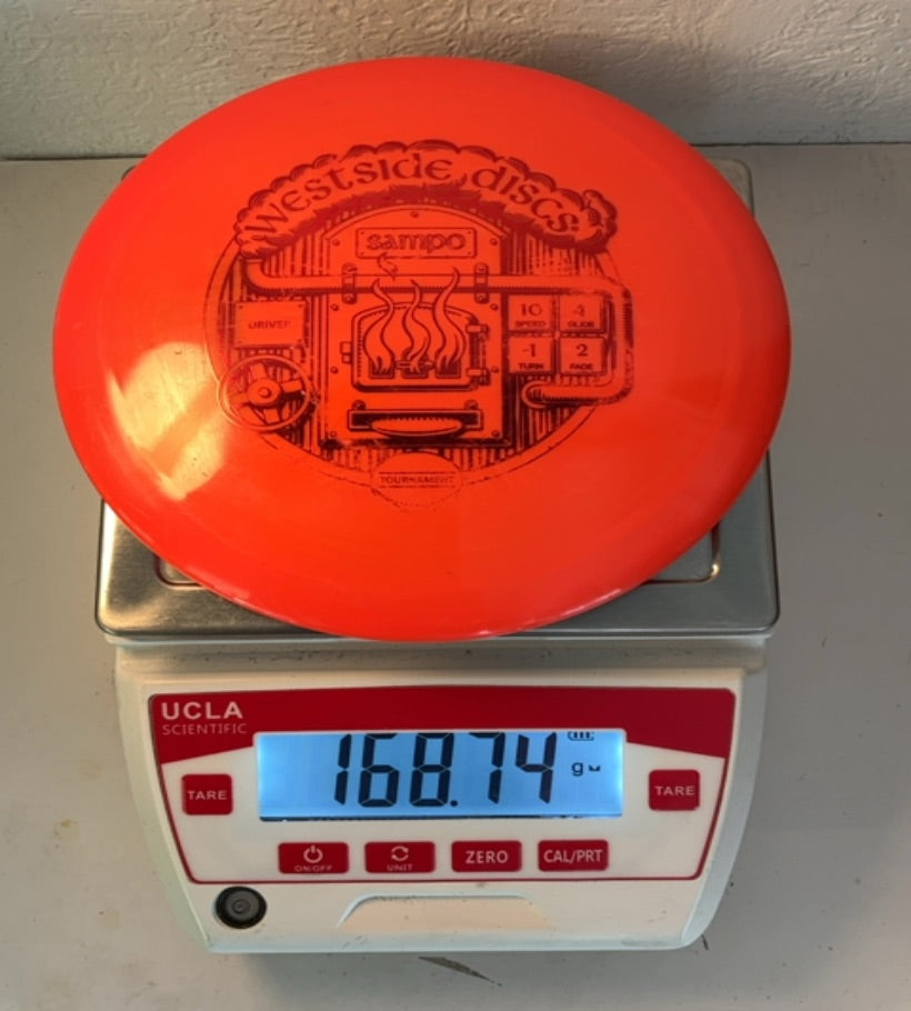 Westside-Tournament-Sampo-Orange-168.74g PRE-OWNED