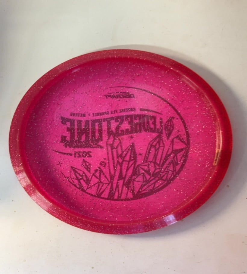 Discraft-CryZtal FLX Sparkle-Meteor-Red-176.25g PRE-OWNED
