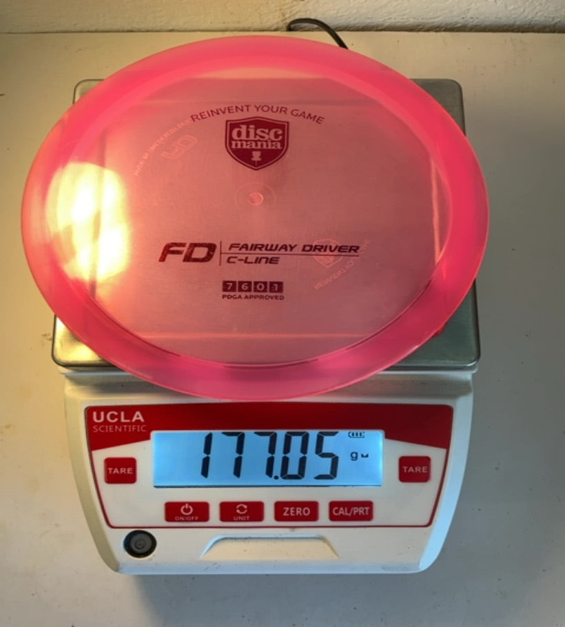 Discmania-C-Line-FD-Pink-177.05g PRE-OWNED