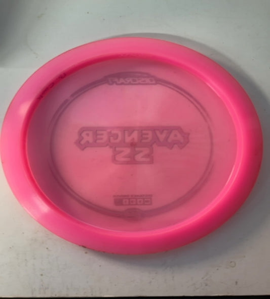 Discraft-Z-Avenger-SS-Pink-179.60g PRE-OWNED