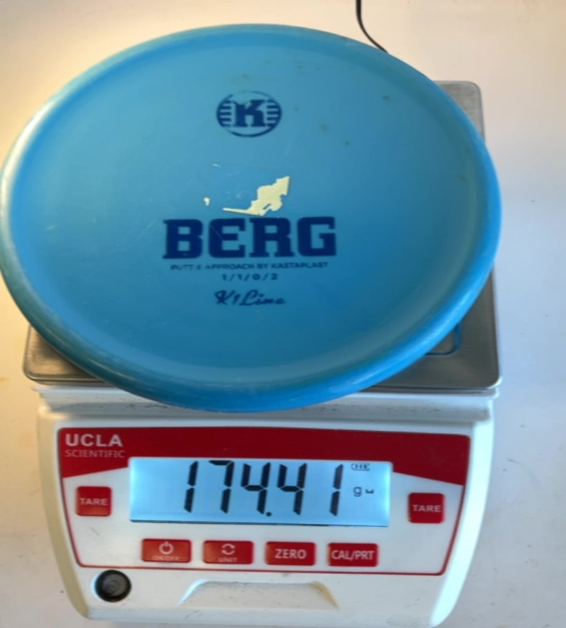 Kastaplast-K1-Berg-Blue-174.41g PRE-OWNED
