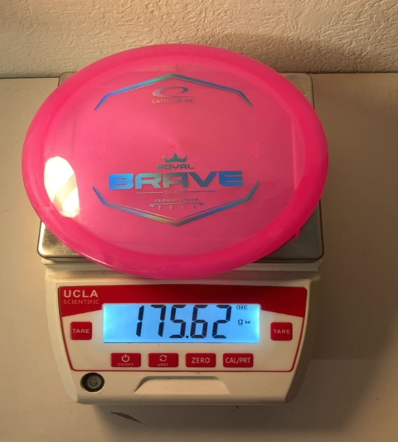 Latitude 64-Royal Clear-Brave-Pink-175.62g PRE-OWNED