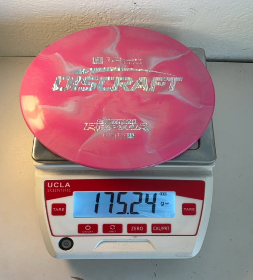 Discraft-ESP Swirl-Captains Raptor-Pink-175.24g PRE-OWNED