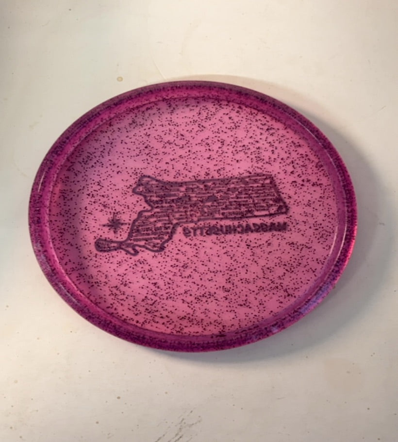 Hooligan Discs-Metal Flake Vision-Cash-Purple-176.88g PRE-OWNED