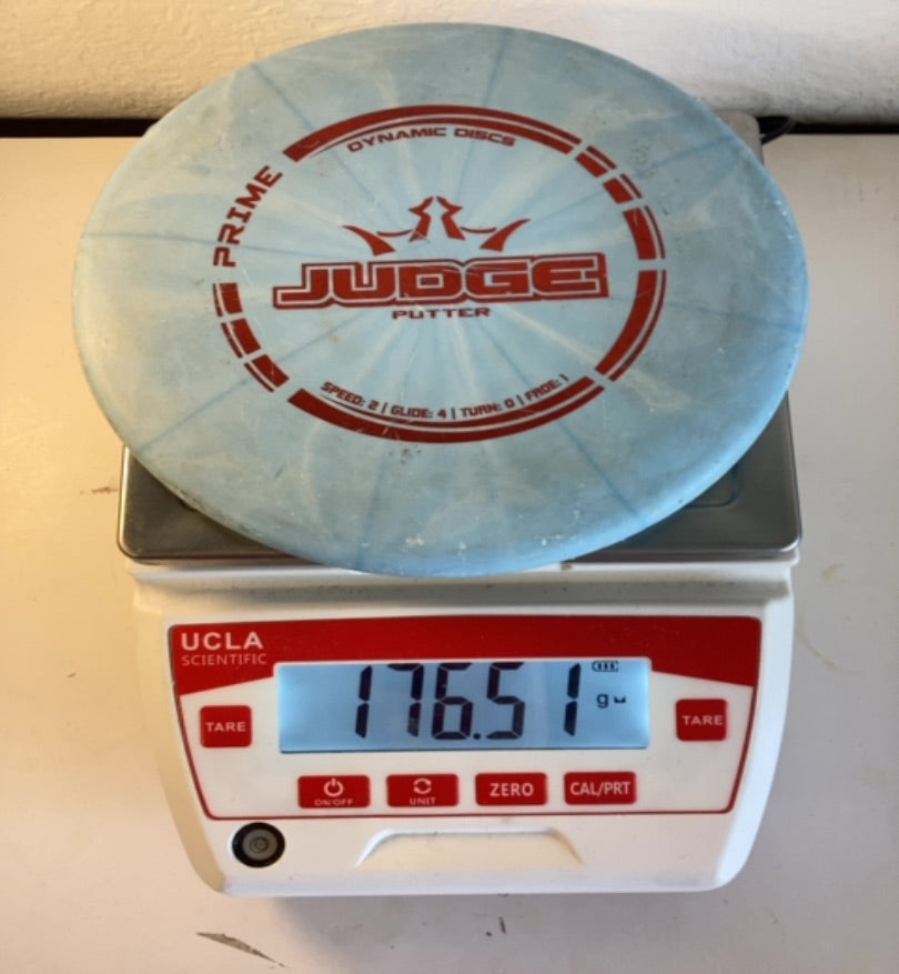 Dynamic-Discs-Prime-Burst-Judge-Blue-176.51g PRE-OWNED