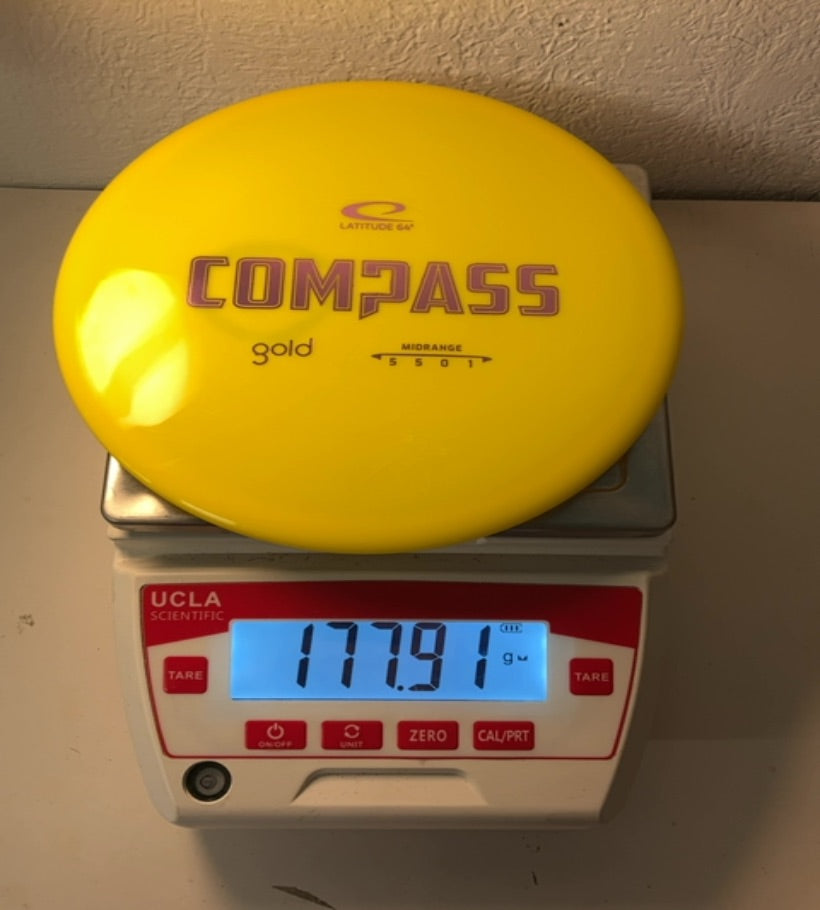 Latitude64-Gold-Compass-Yellow-177.91g PRE-OWNED