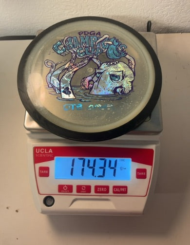 MVP-Proton Particle Glow-Wave-Clear-174.34g PRE-OWNED