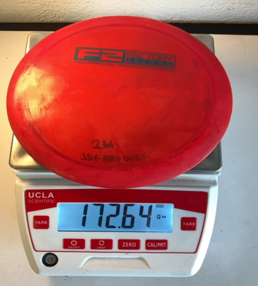 Innova-Champion-Roadrunner-Red-172.64g PRE-OWNED
