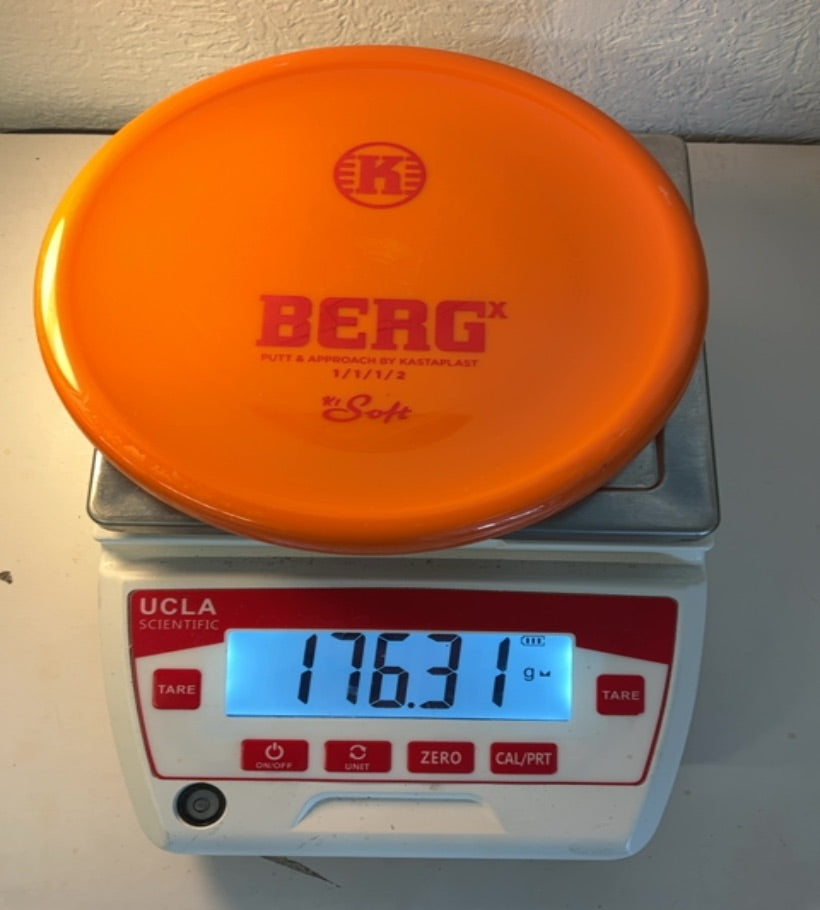 Kastaplast-K1 Soft-Berg X-Orange-176.31g PRE-OWNED