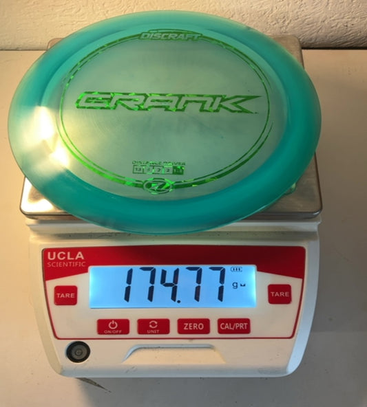 Discraft-Z-Crank-Blue-174.77g PRE-OWNED