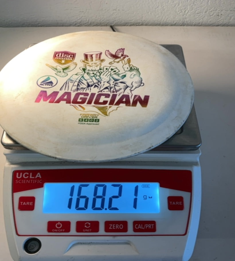 Discmania-Active-Magician-White-168.22g PRE-OWNED