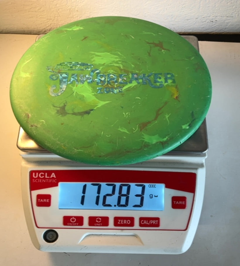 Discraft-Jawbreaker-Zone-Green-172.83g PRE-OWNED