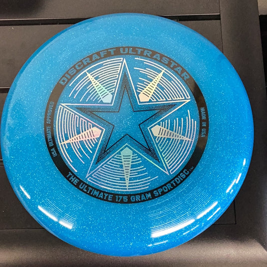 Discraft UltraStar Sportdisc-Blue Sparkle