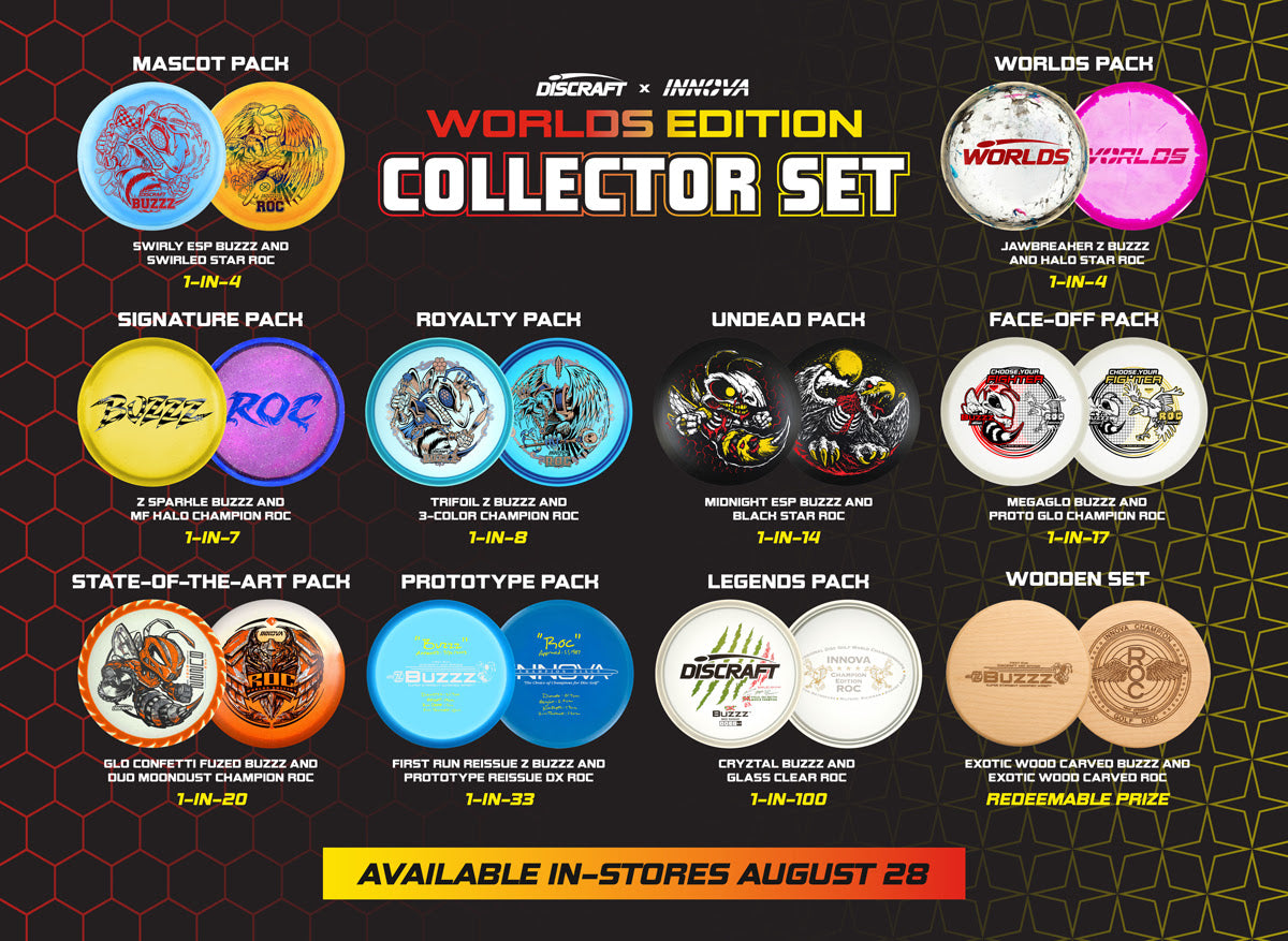 Discraft x Innvoa Worlds Collector Set